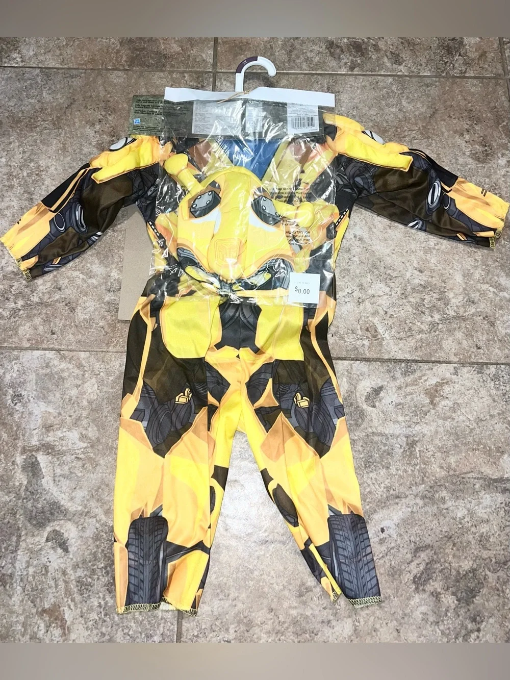Hasbro Bumblebee Transformers Halloween Costume 2T